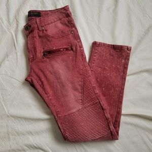 MENS❤Brooklyn Laundry Moto Distress jeans  30×32